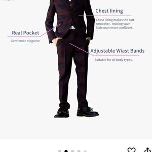 Suit boy’s elegant like new!! Size 9-10 like new!!